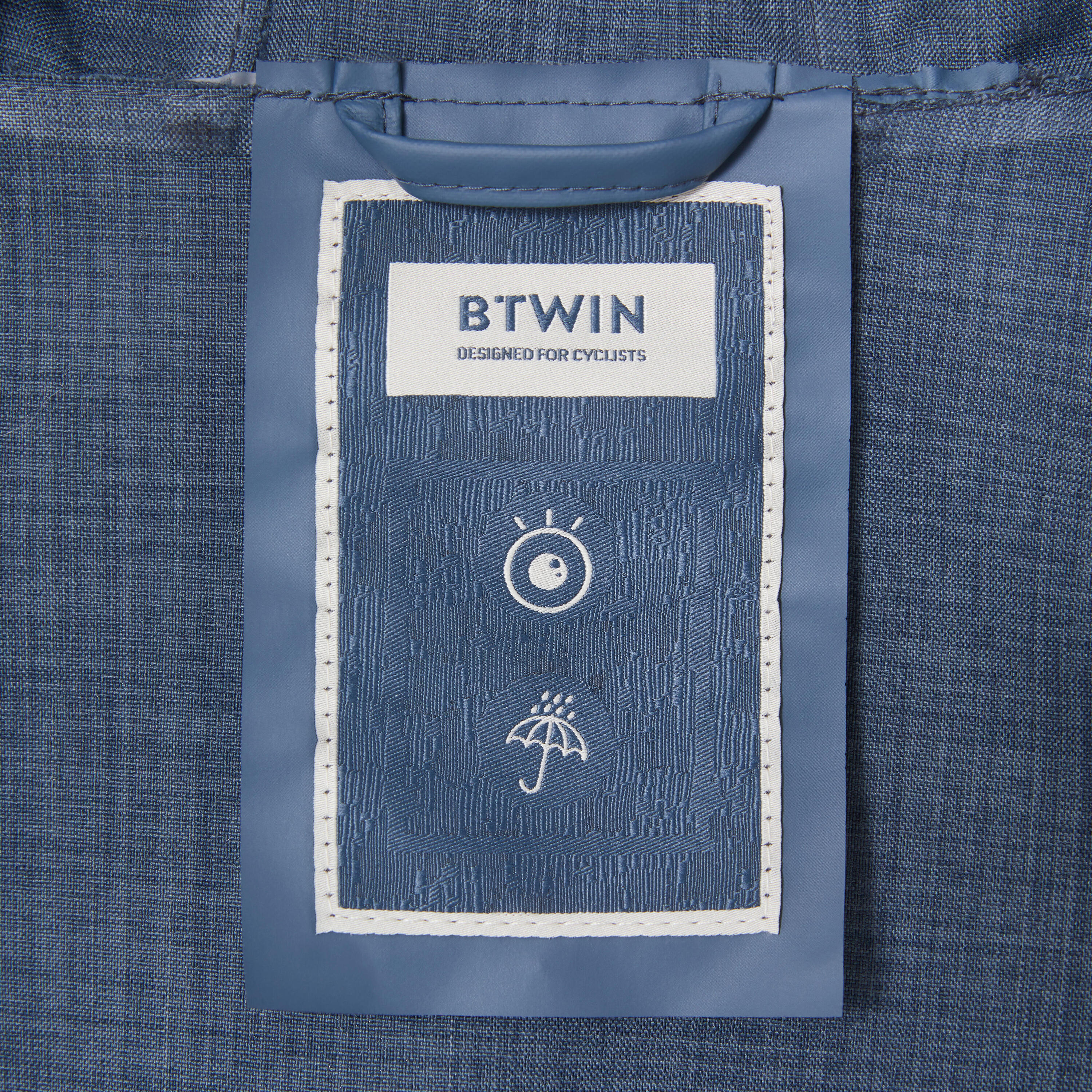 Waterproof City Cycling Parka - Blue 9/30