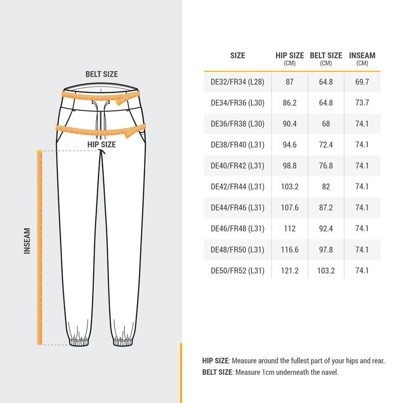Pantalon Drumeție NH100 Verde Damă