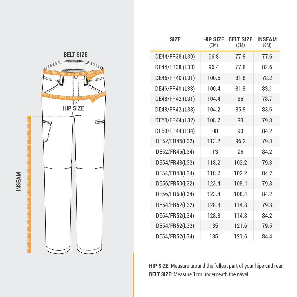 Wanderhose Herren - NH500 Regular