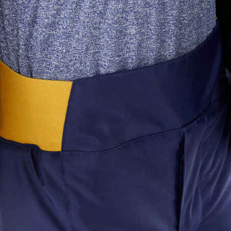 Παιδική ζεστή και αδιάβροχη στολή για σκι 580 - Κίτρινο και μπλε