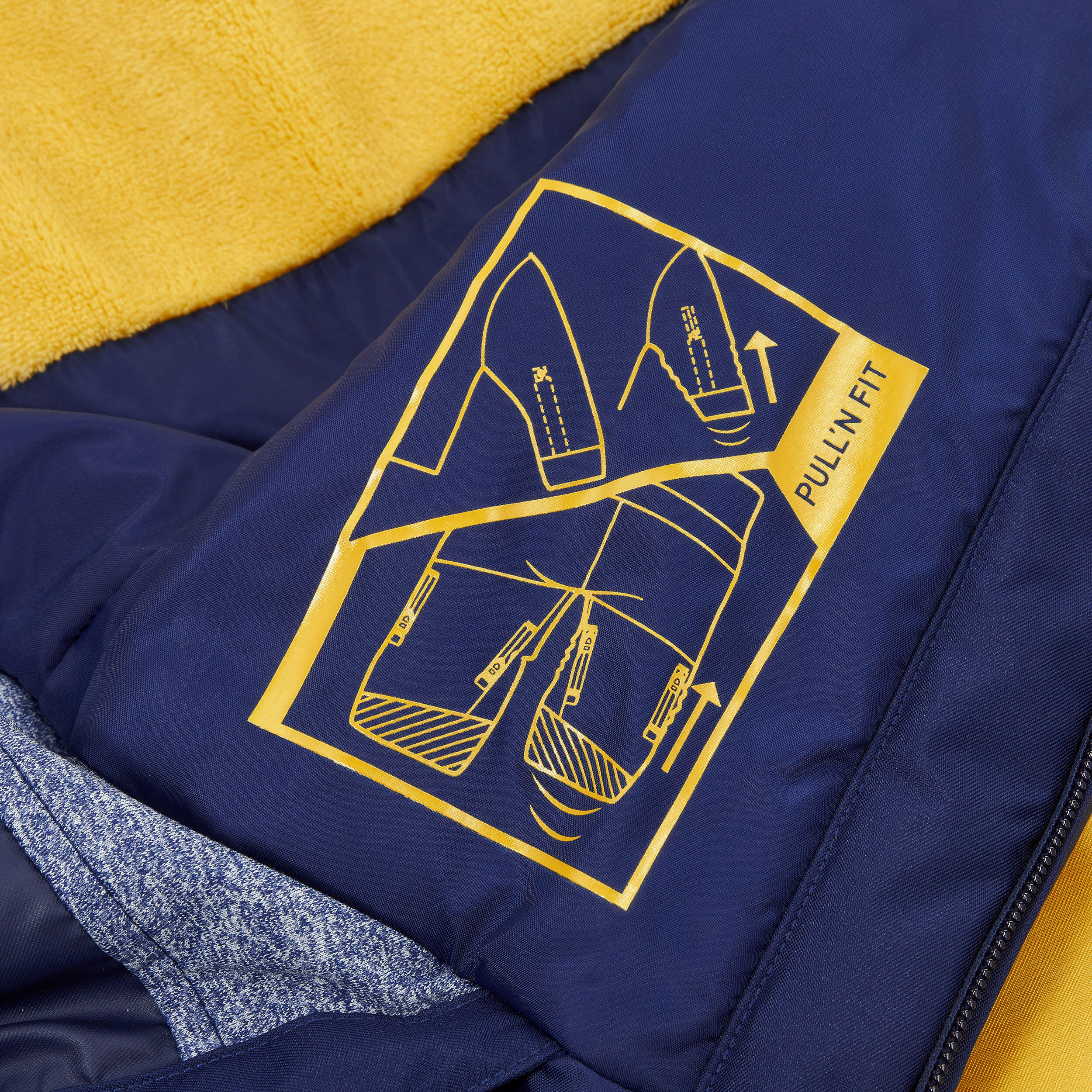 Ensemble 3 en 1 manteau/pantalon/mitaines enfant, 500 Âge 3-5 ans - WEDZE