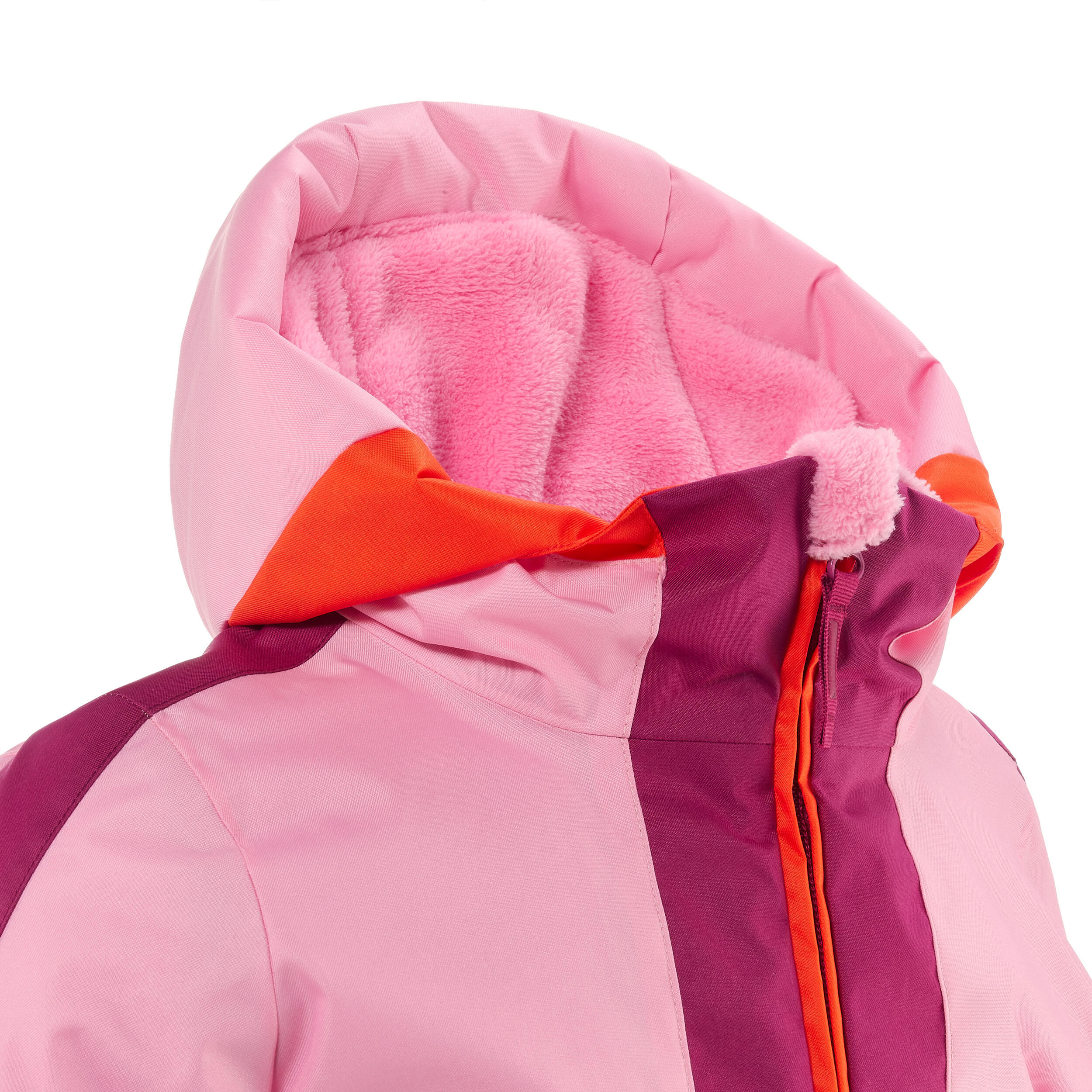 Kids’ Warm and Waterproof Ski Suit 580 - Pink 5/15