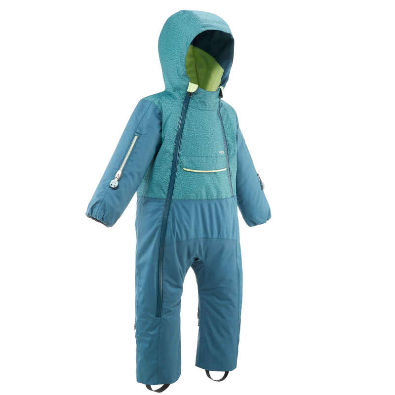Schneeanzug Skianzug Baby - 900 Warm PNF Lugiklip blau