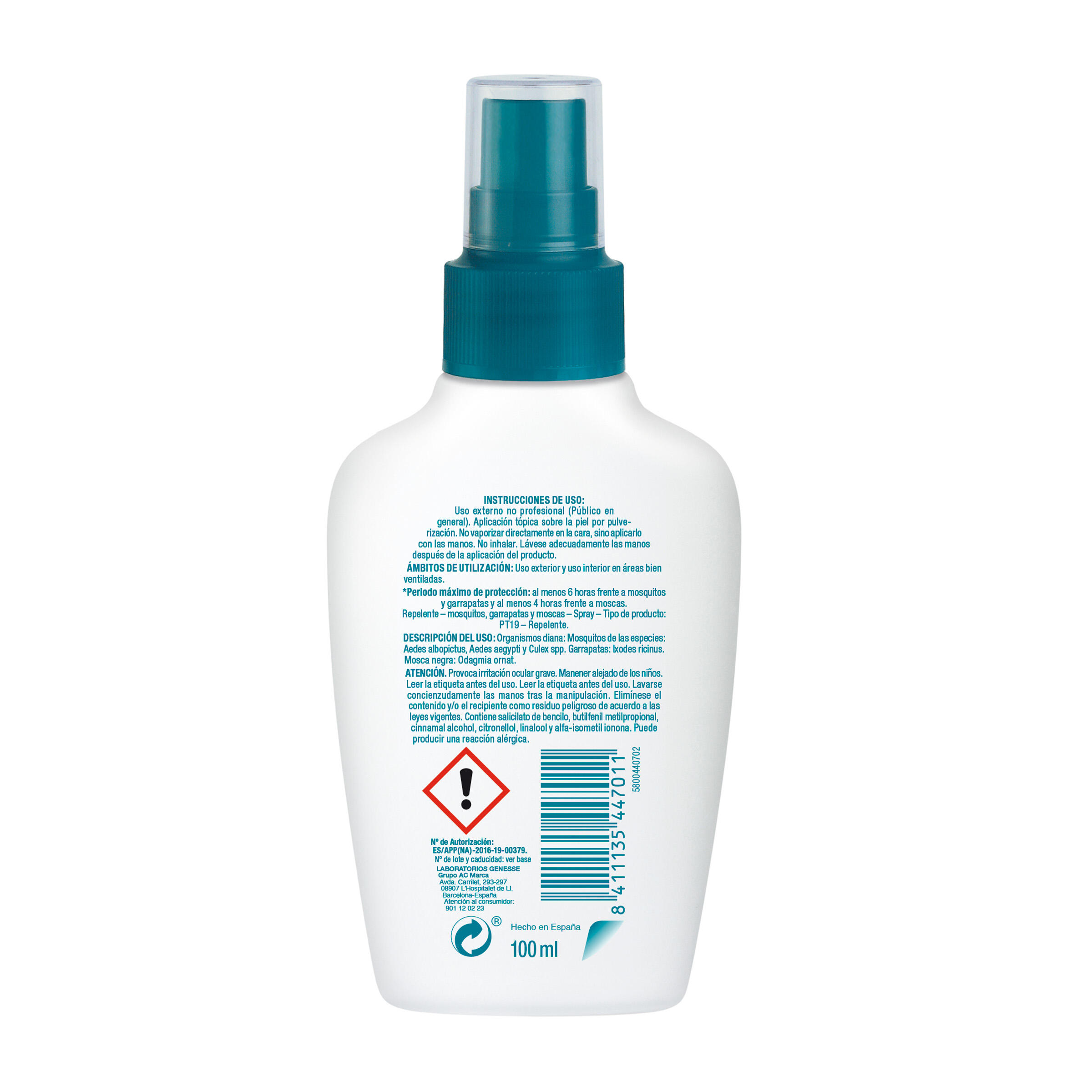 Ecran Repel & Care Spray repelente de mosquitos 2/2