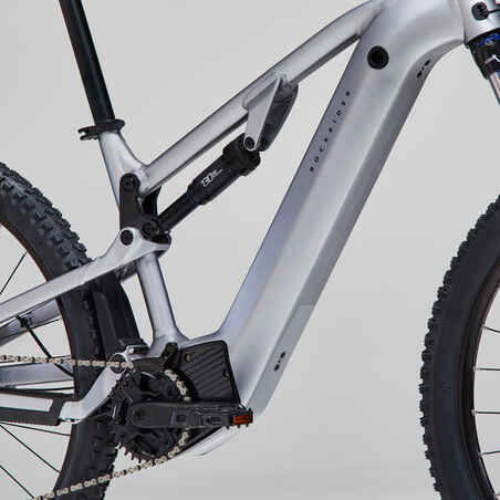 29" 500 Wh Electric Touring Mountain Bike E-EXPL 500 S - Metal Grey