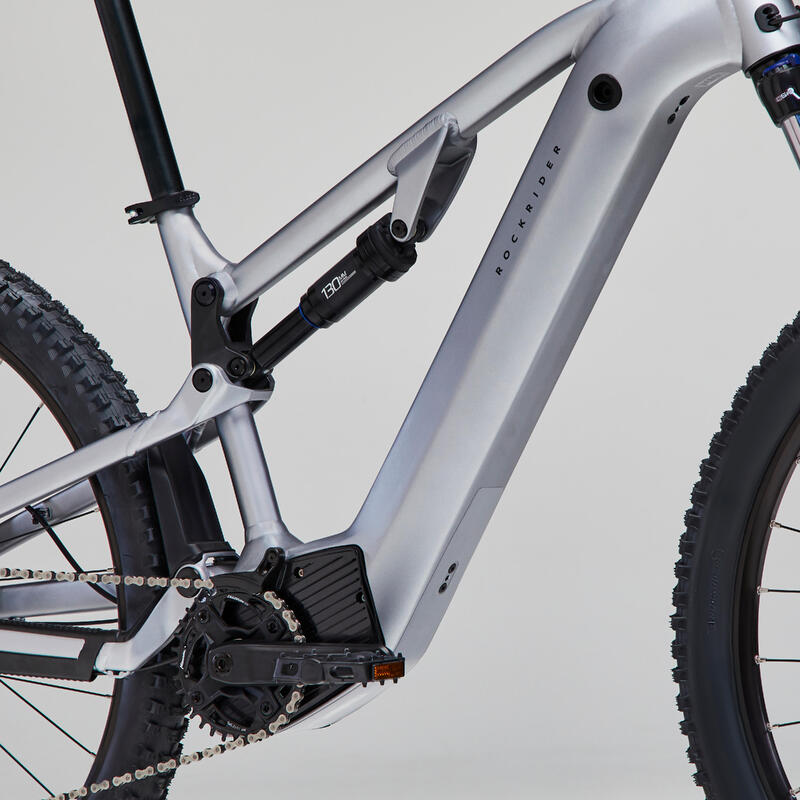 Bicicletă MTB electrică E-EXPL 500 S 29" gri