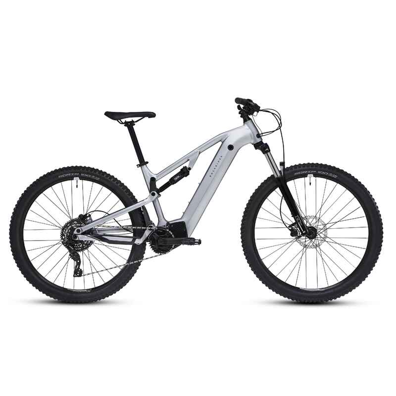 E-Mountainbike 29" vollgefedert – E-EXPL 500 S grau/metallic 