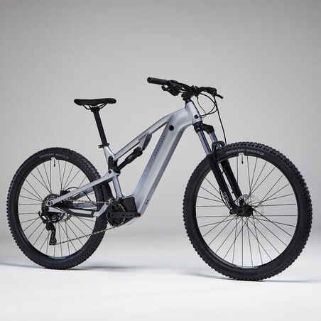 29" Full Suspension Electric Mountain Bike E-EXPL 500 S - Metal Grey