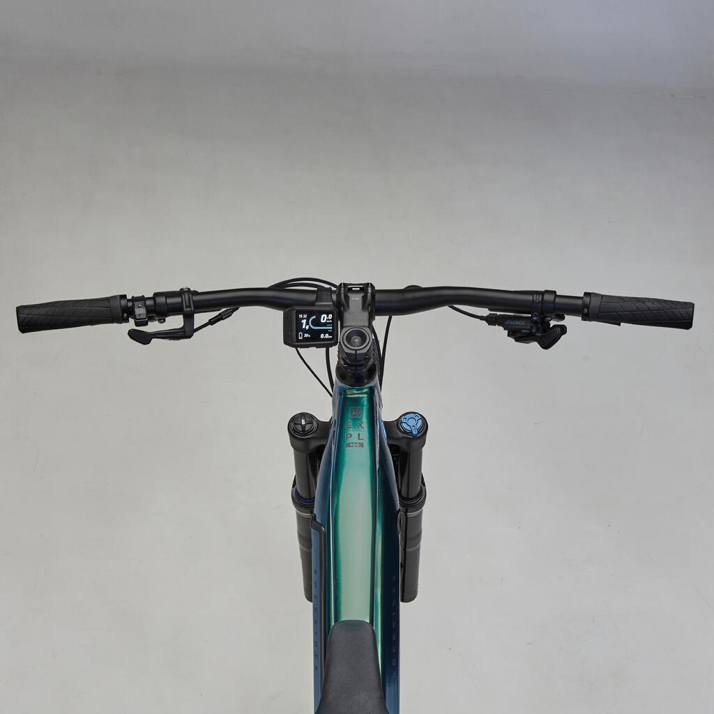 Elektrinis „hardtail“ kalnų dviratis „E-Expl 700“, 29 col., žalias