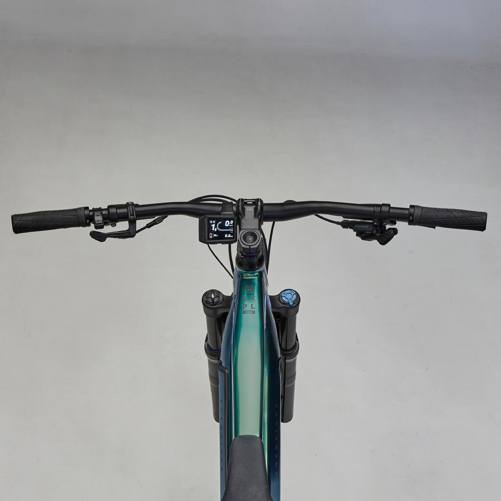 Zeleni električni brdski bicikl E-ST 700 (29 inča)