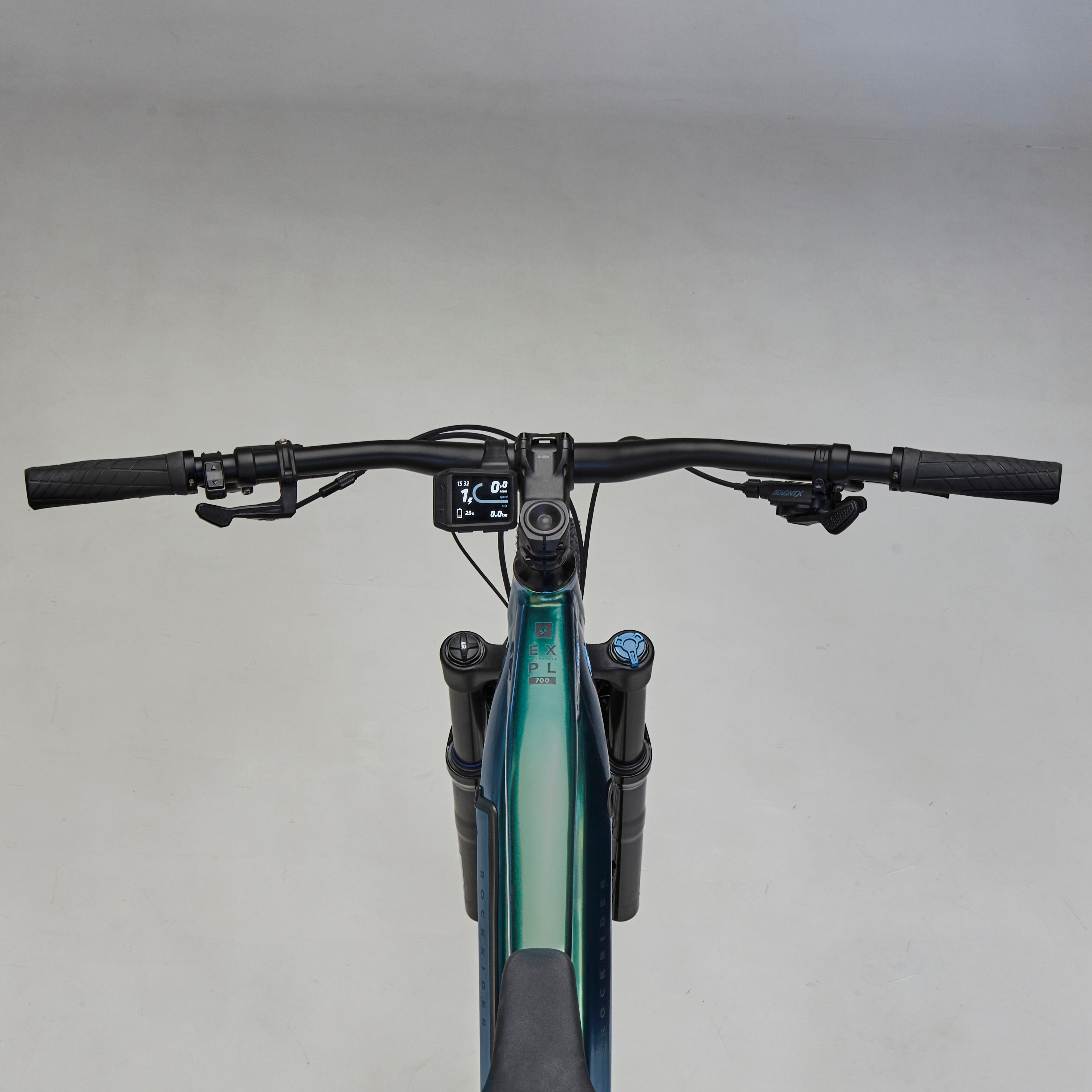 ROCKRIDER Horský elektrobicykel E-EXPL 700 29" zelený L (175-184 cm) · záber 8