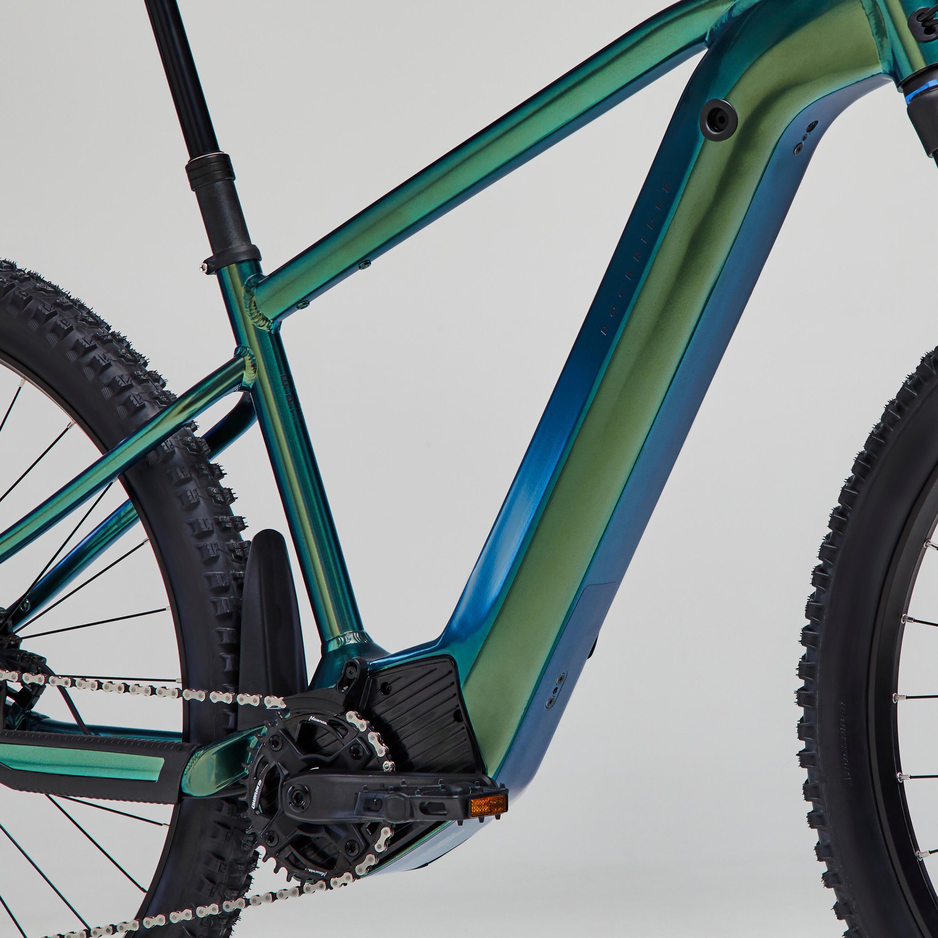 Elektrische mountainbike E-EXPL 700 hardtail 29" flessengroen 3/8