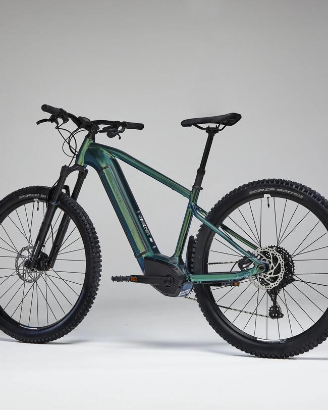 Bicicleta BTT Elétrica Semirrígida 29" - E-EXPL 700 Verde