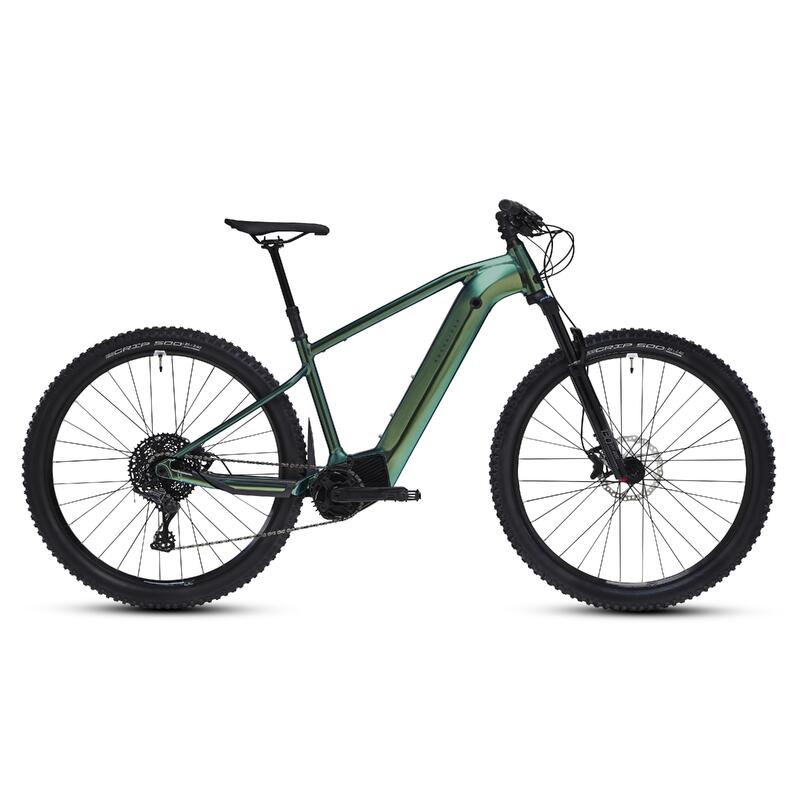 Bicicleta eléctrica de montaña 29" Rockrider E-EXPL 700 Verde Botella