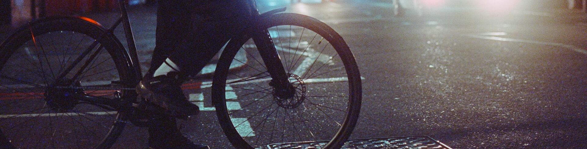 Photo of bicycle inner tube repair