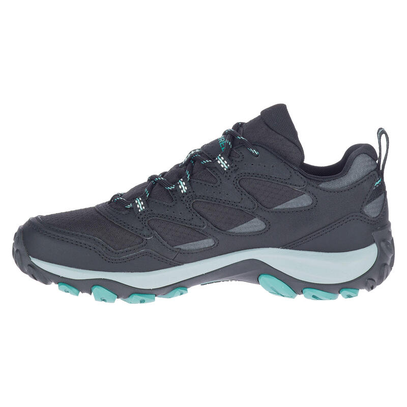 Wanderschuhe Damen wasserdicht - West Rim Sport Gore-Tex schwarz