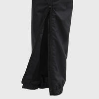 Crne dečje vodootporne pantalone za ragbi R500