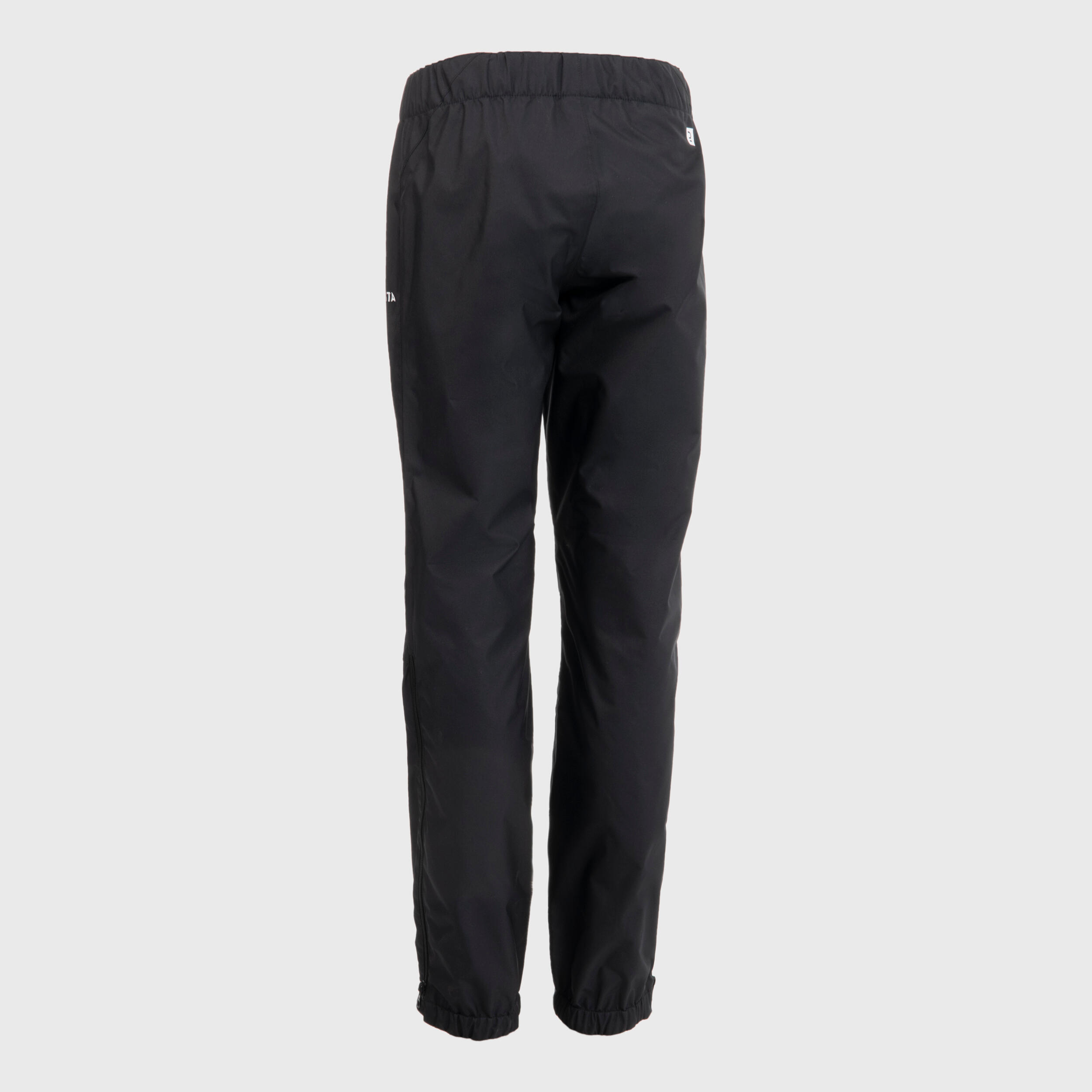 Pantaloni da rugby impermeabili per bambini - R500 nero