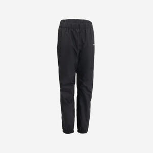 Pantalón impermeable de Rugby Niños R500 negro