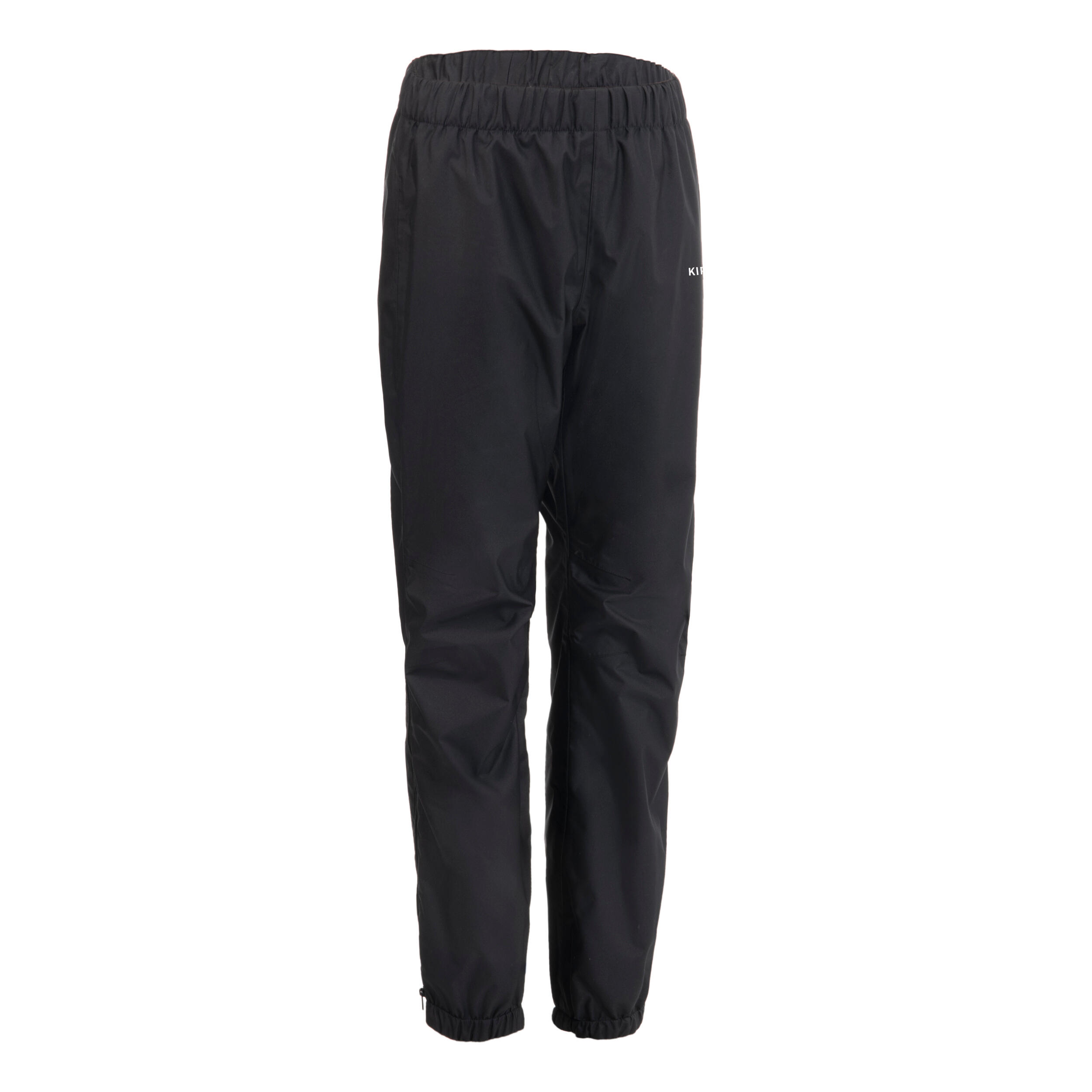 Pantalon Imperbeabil Rugby R500 Smockpant Negru Copii