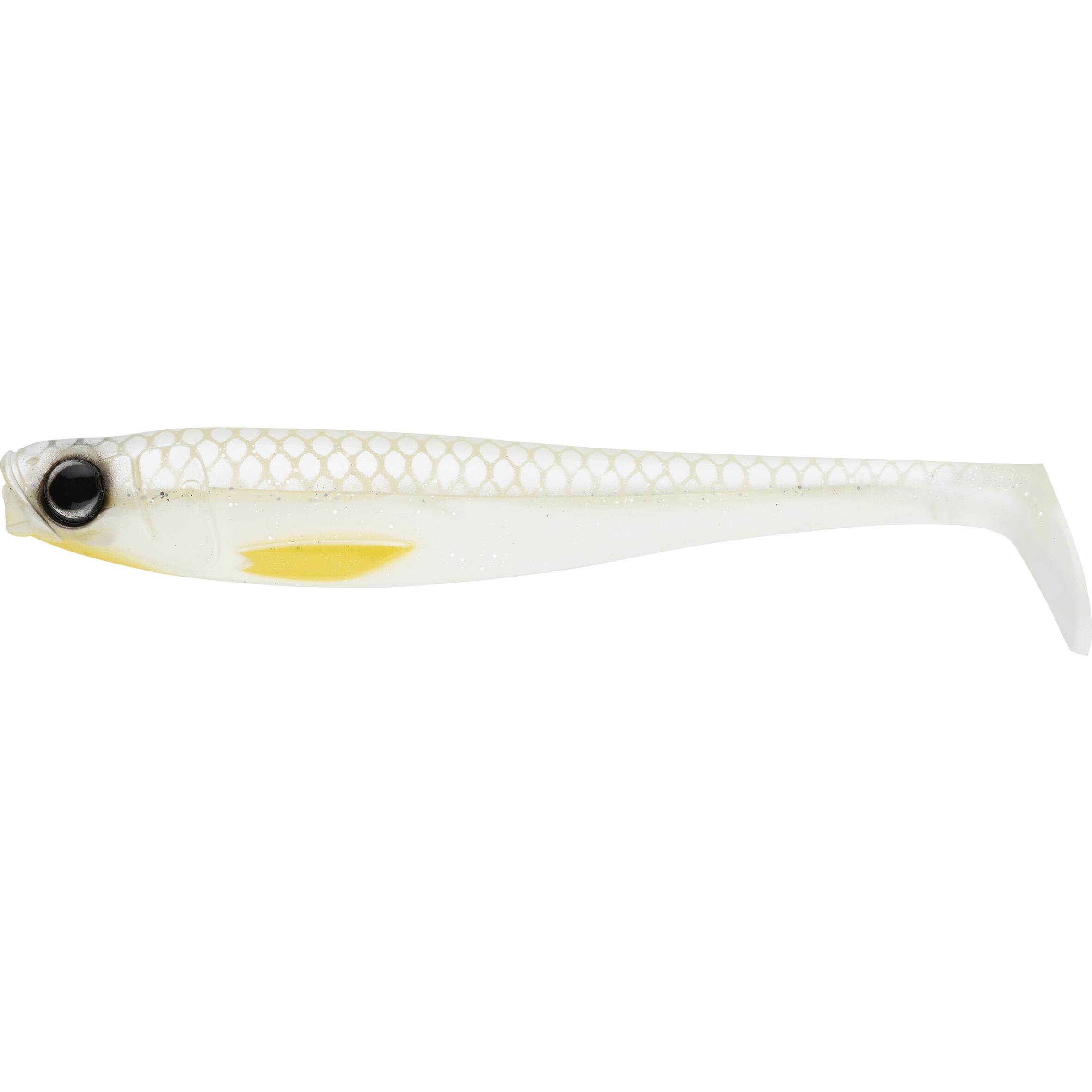 CAPERLAN ROGEN SOFT SHAD PIKE LURE 250 WHITE X1