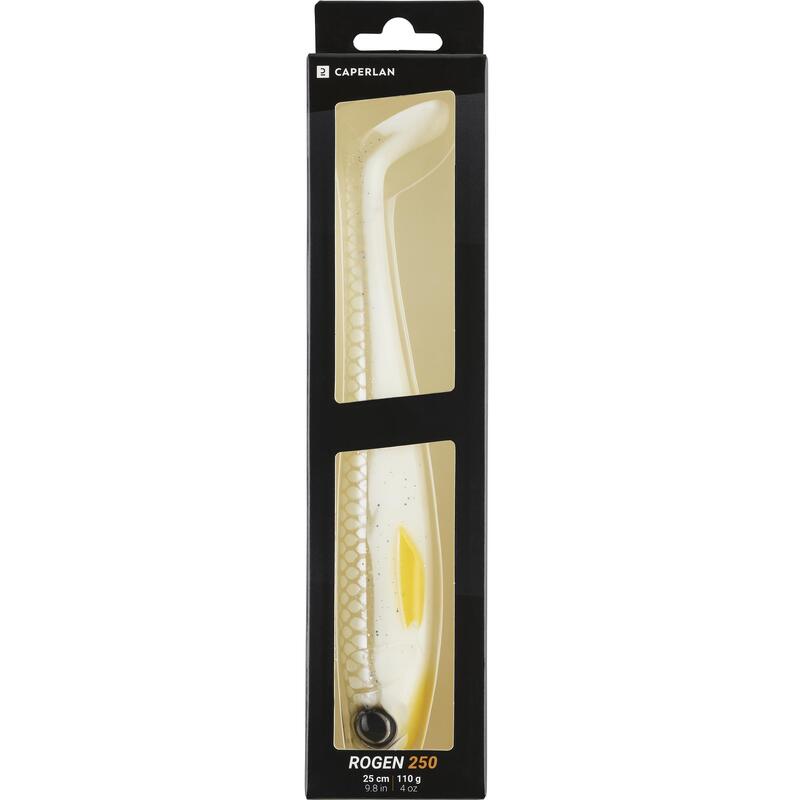 NĂLUCĂ FLEXIBILĂ ȘTIUCĂ SHAD ROGEN 250 ALB X1