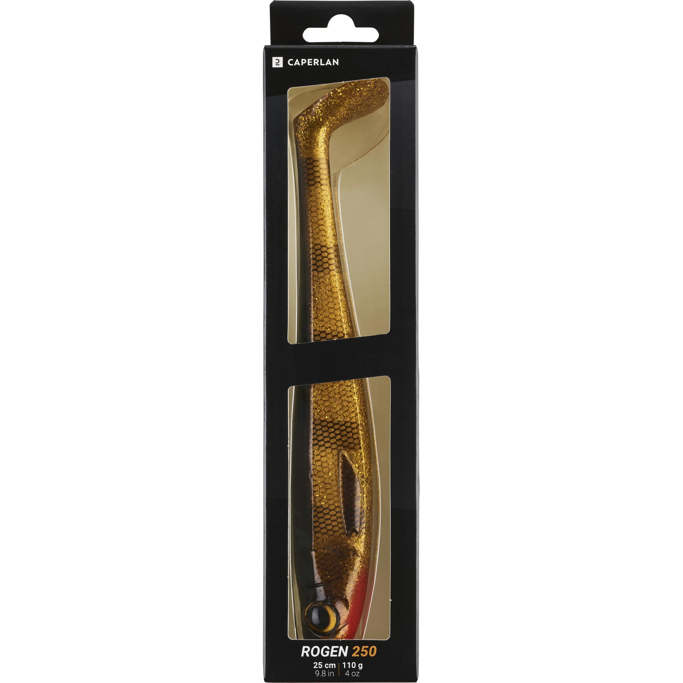 Gummiköder Shad Rogen 250 Hecht Gold 1 Stk 5/7