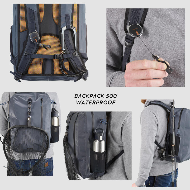 Balıkçı Sırt Çantası - 20 L - 500 WPF