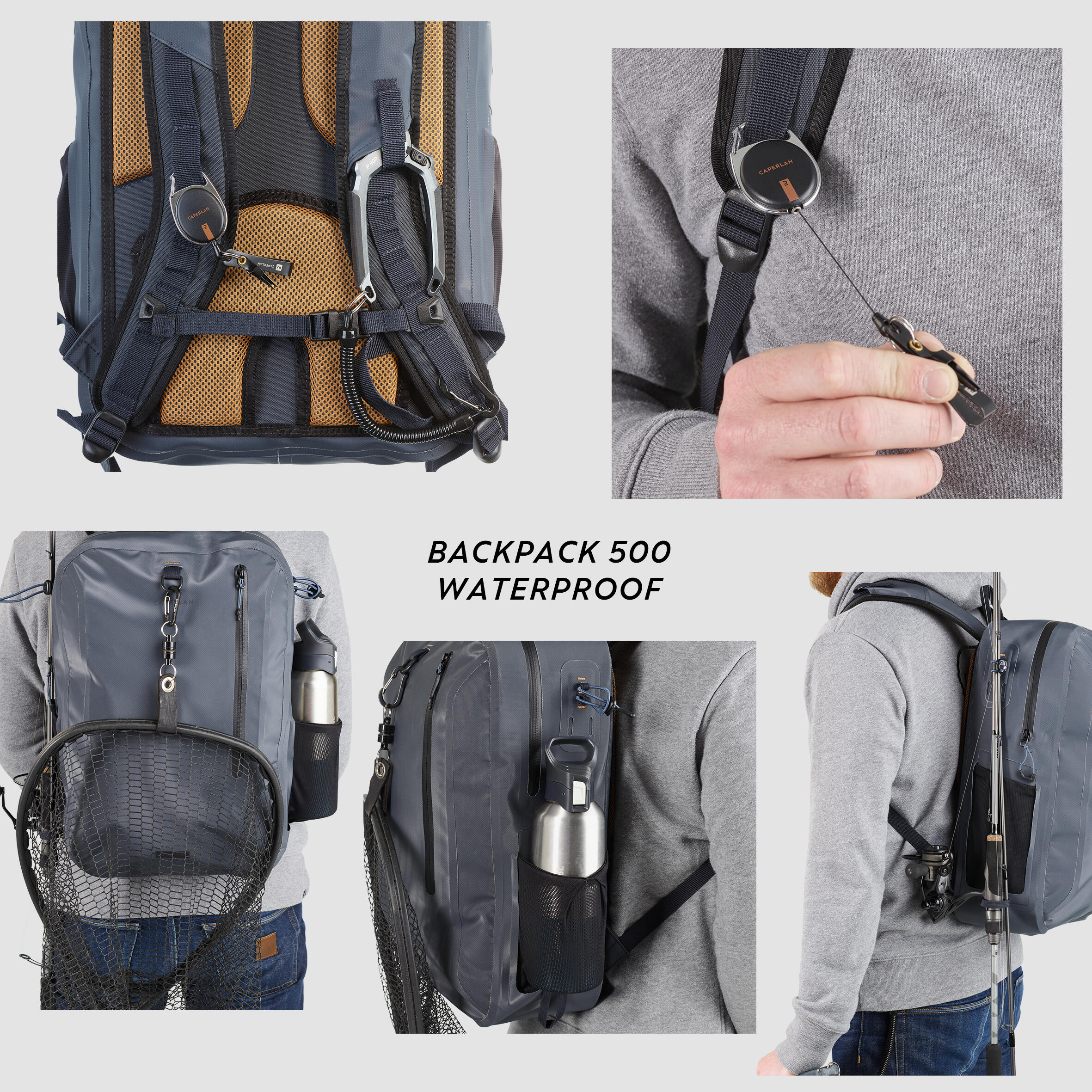 Zaino clearance pesca decathlon