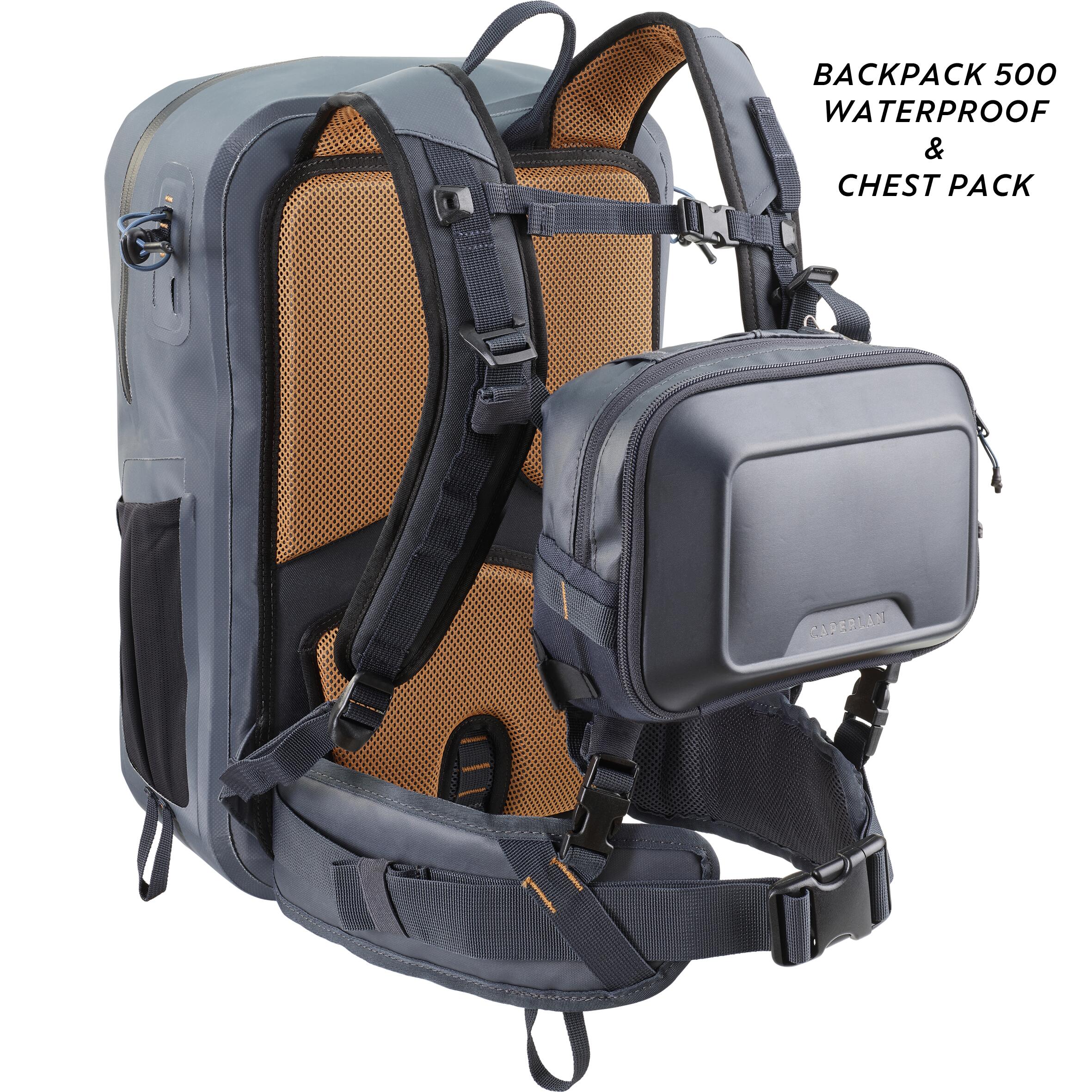 Fishing waterproof backpack 500 WPF 20 L 7/10