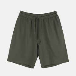 Men's Fitness Shorts 500 Essentials - Grey Khaki