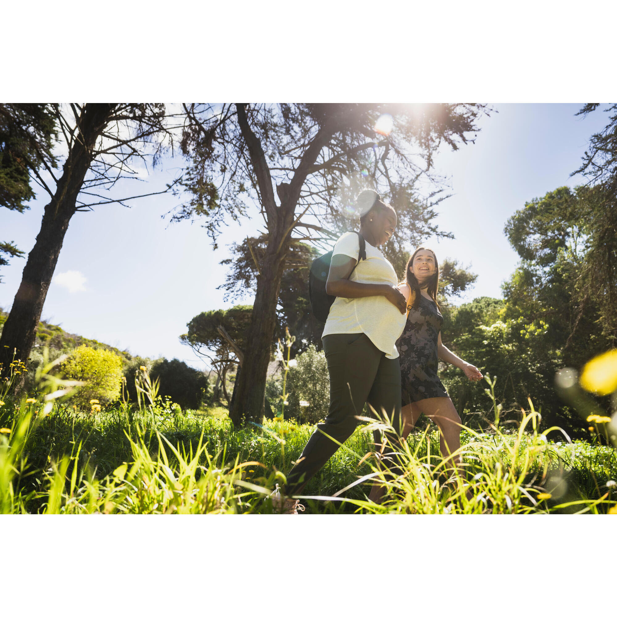 Maglietta da trekking per la gravidanza - donna incinta