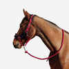 Zirgu un poniju apaušu un pavadas komplekts “Comfort”, tumši rozā, tumši zils