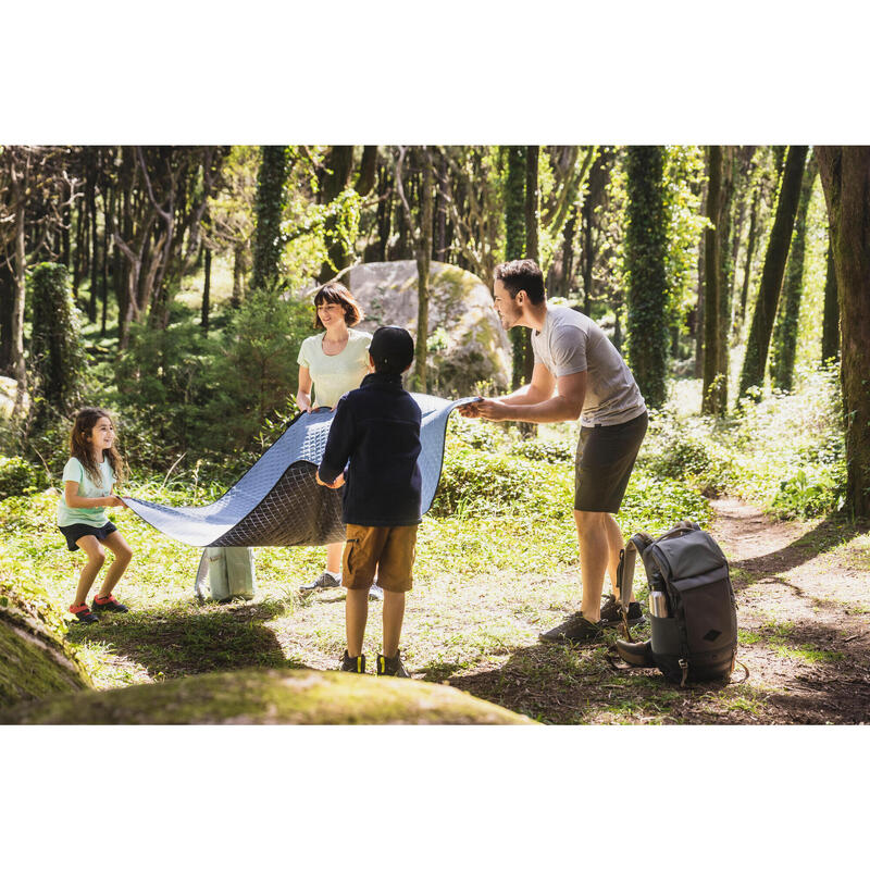 Comfortabele picknick- en kampeerplaid 170 x 140 cm