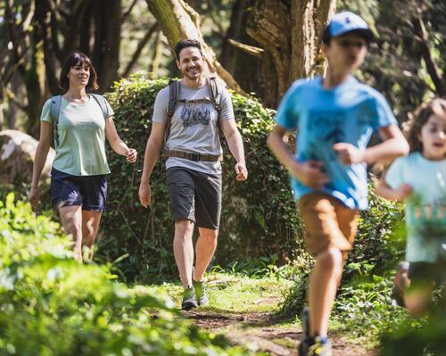 Familienwanderung im Pfälzerwald