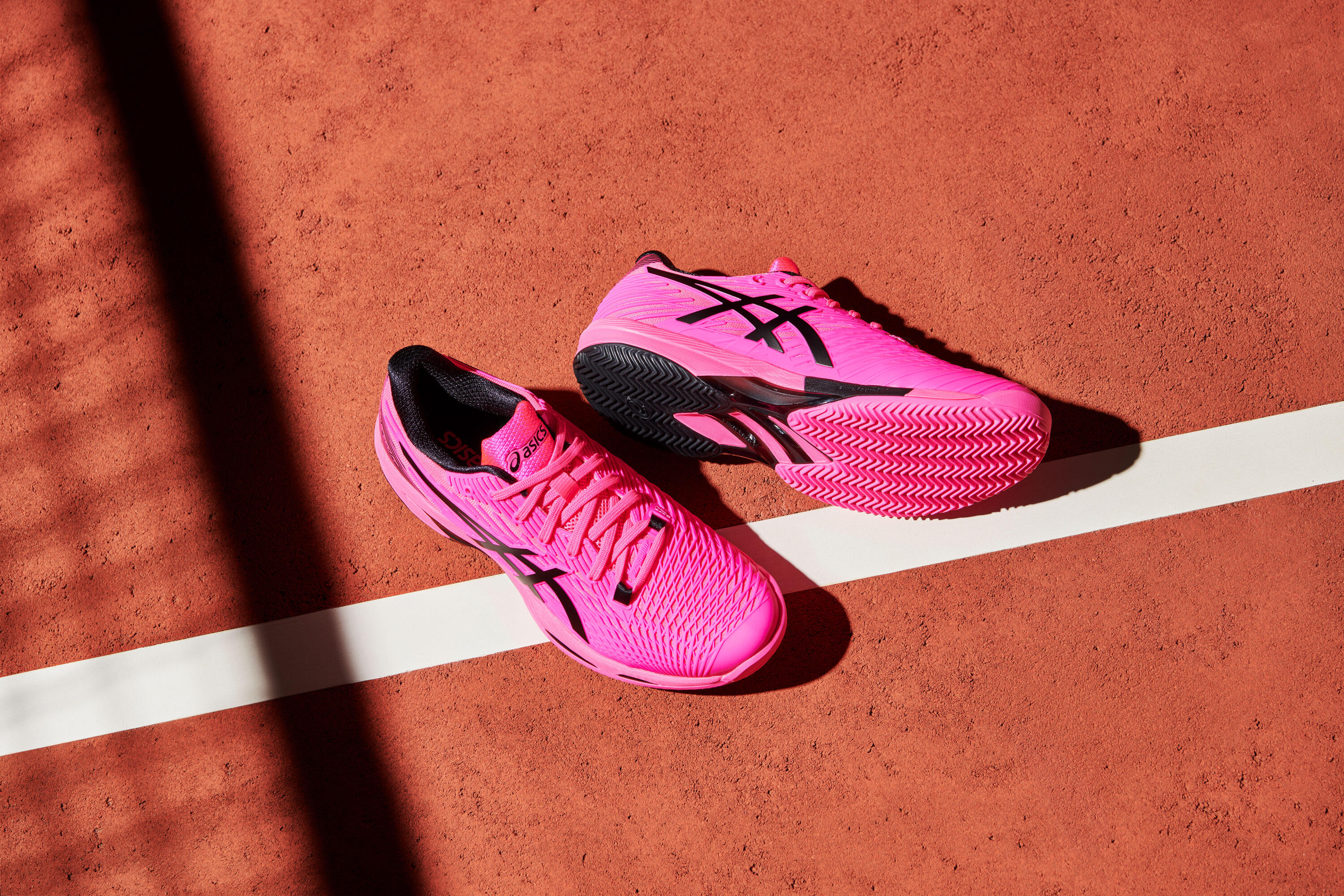 Men's Clay Court Tennis Shoes Gel-Solution Speed FF 2 - Pink 9/12