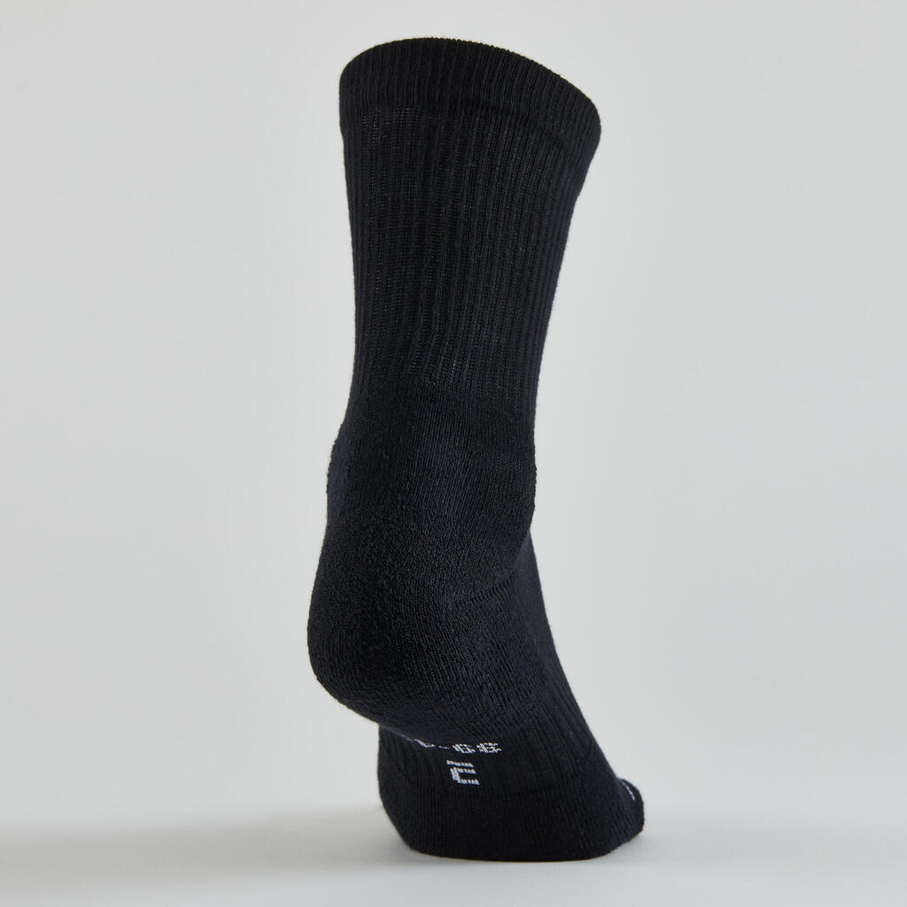 Tennissocken High 4er-Pack - RS 300 grau/schwarz