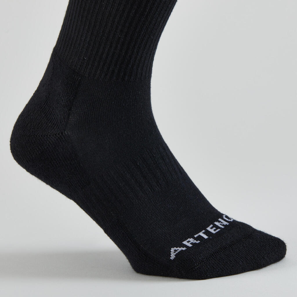 Tennissocken High 4er-Pack - RS 300 grau/schwarz