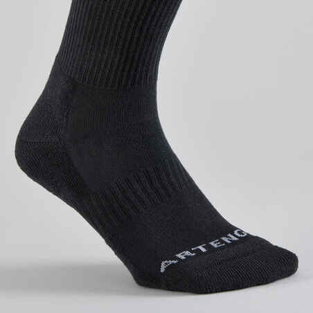 High-Cut Tennis Socks 4-Pack RS 300 - Grey/Black