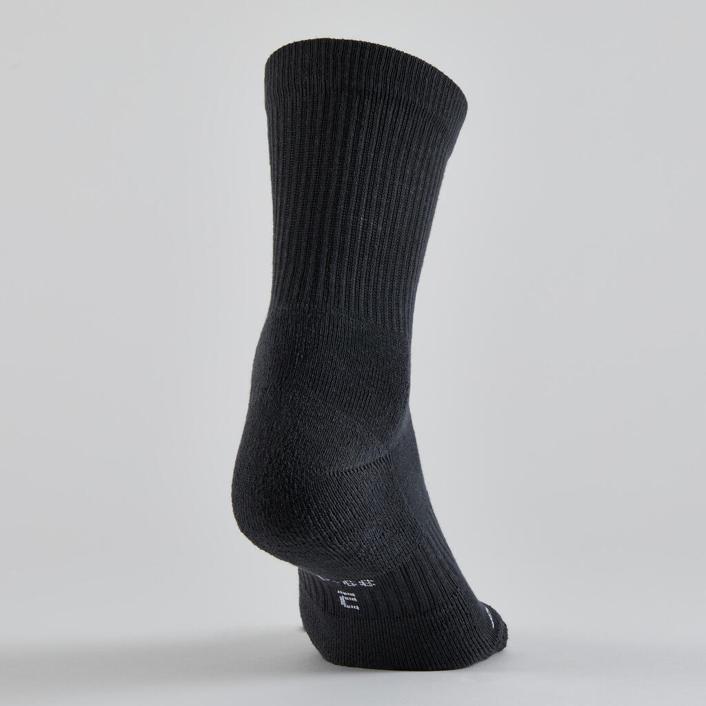 Tennissocken High 4er-Pack - RS 300 grau/schwarz