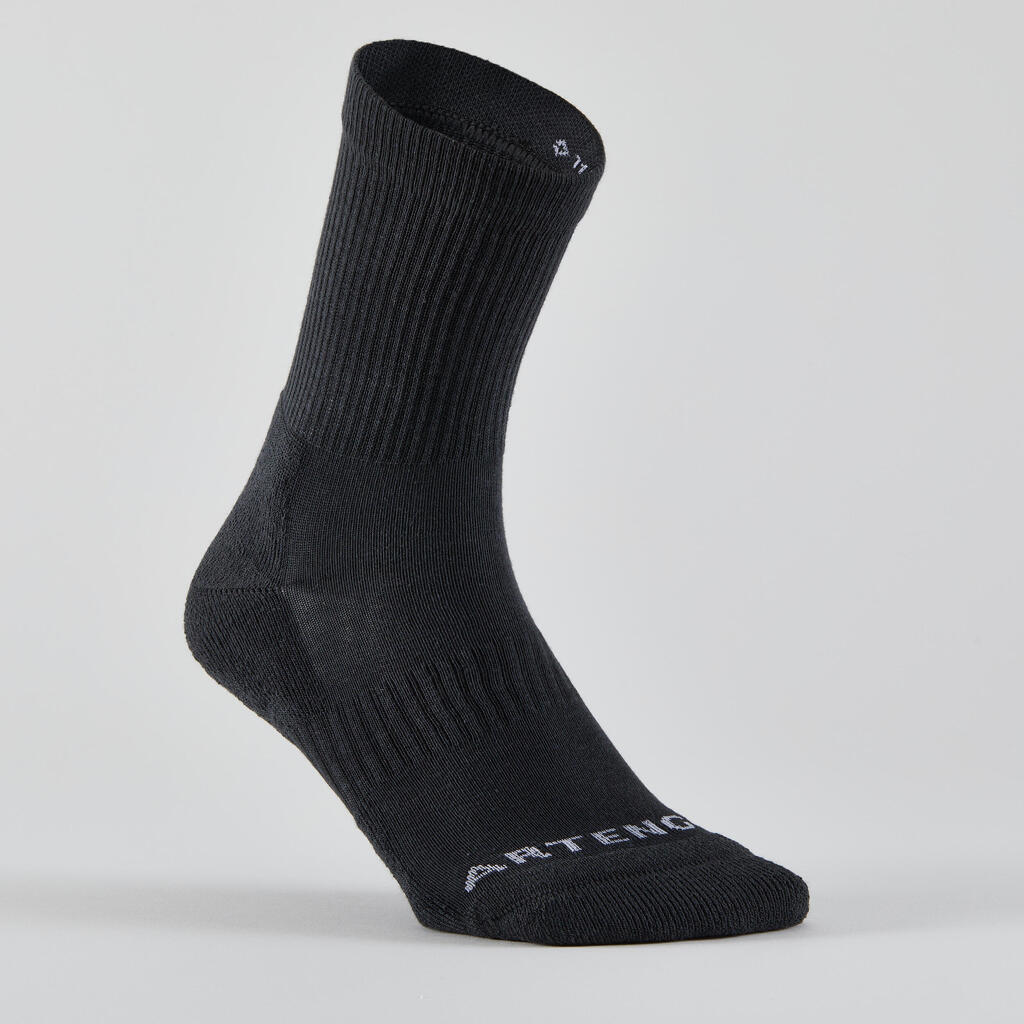 Tennissocken High 4er-Pack - RS 300 grau/schwarz