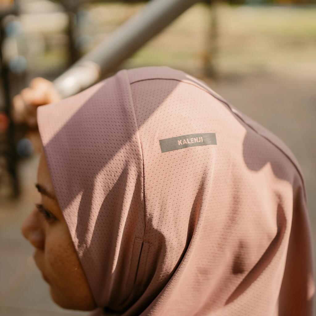 Hijab running Femme - KIPRUN Violet