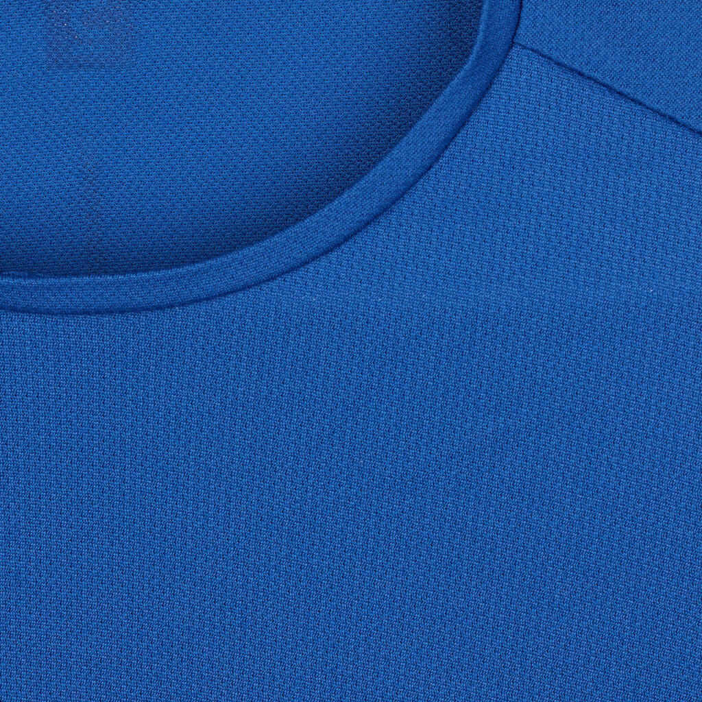 T-shirt de running respirant homme - kiprun run 100 dry bleu foncé