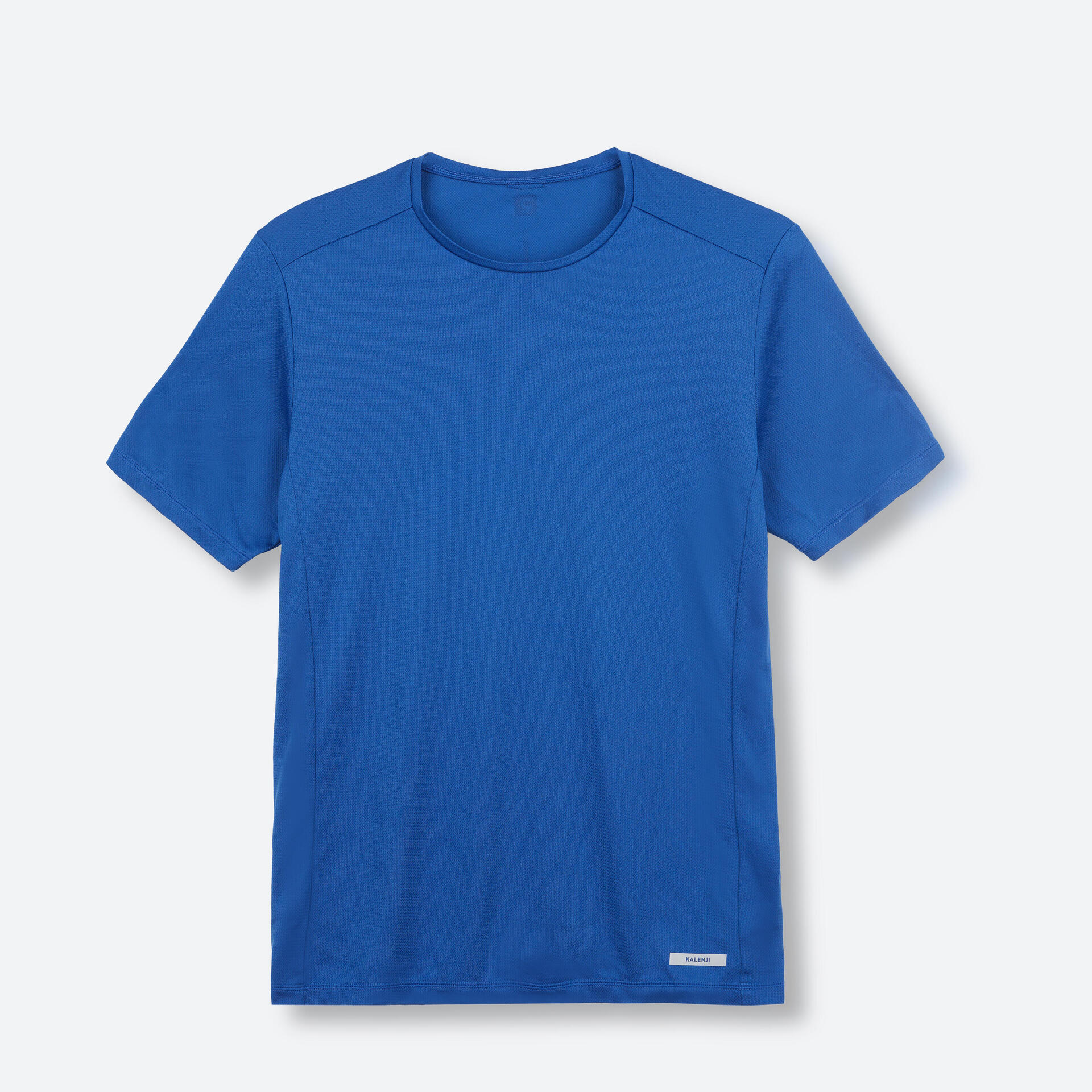 Dry men's breathable running T-shirt blue