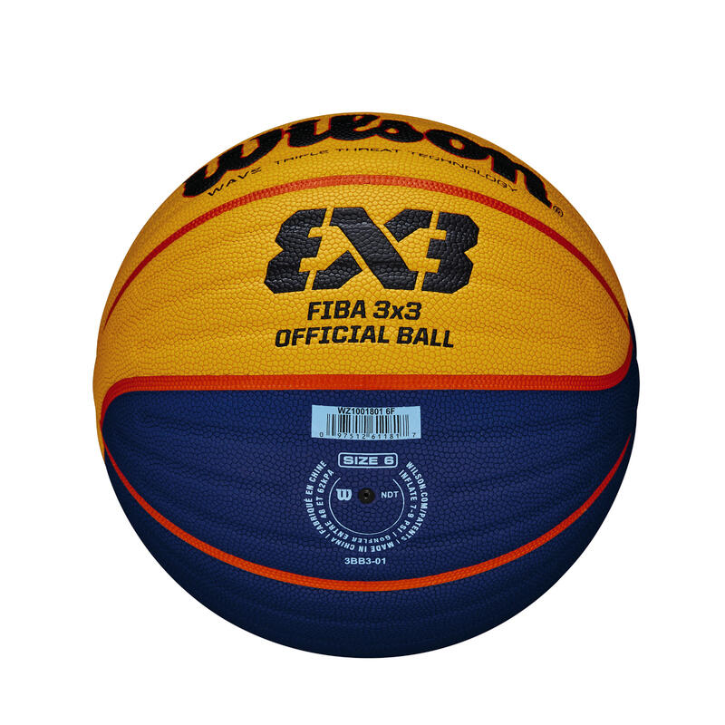 Balón de baloncesto Wilson FIBA 3X3 OFFICIAL FIBA