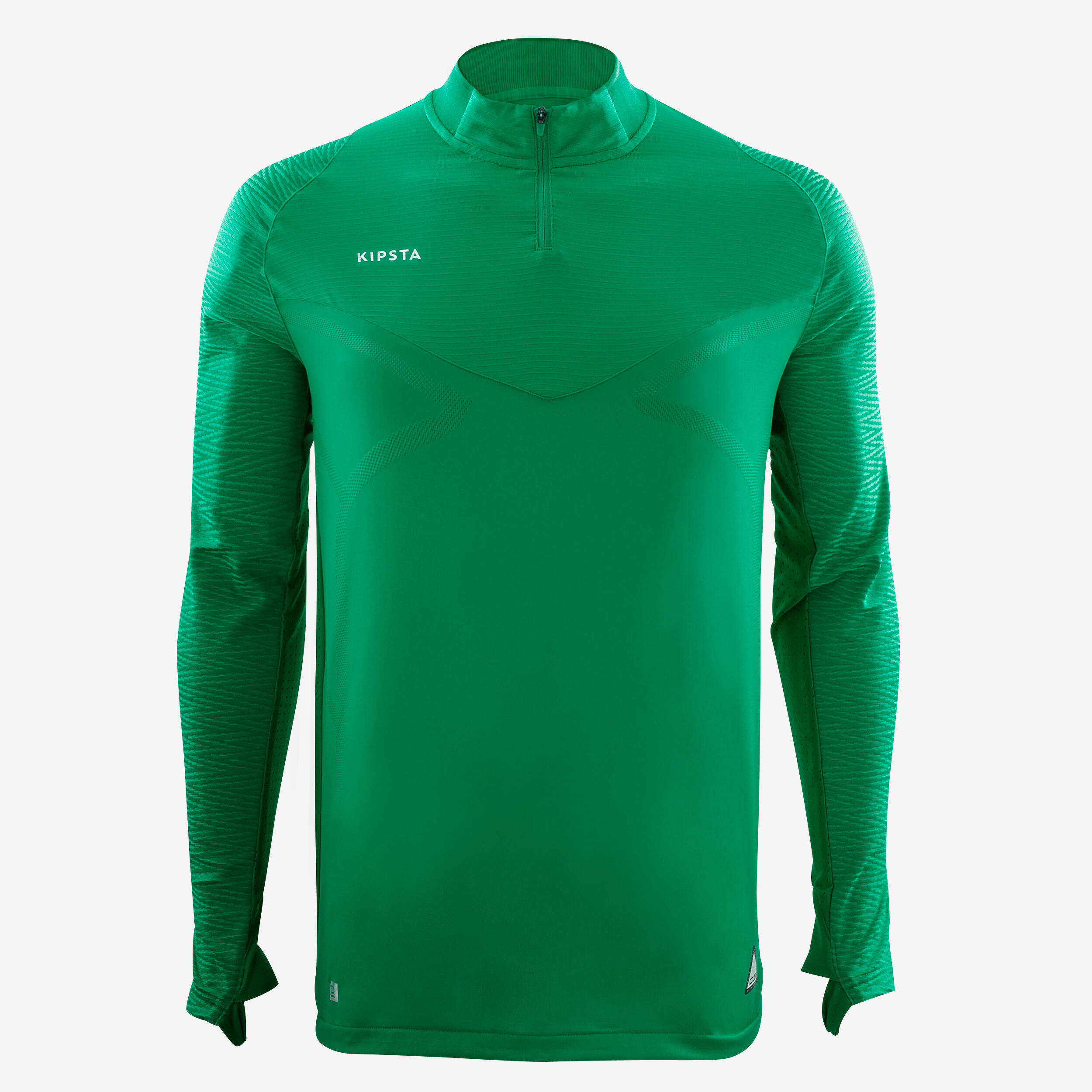 Sudadera de fútbol adulto CLR club verde 2/8
