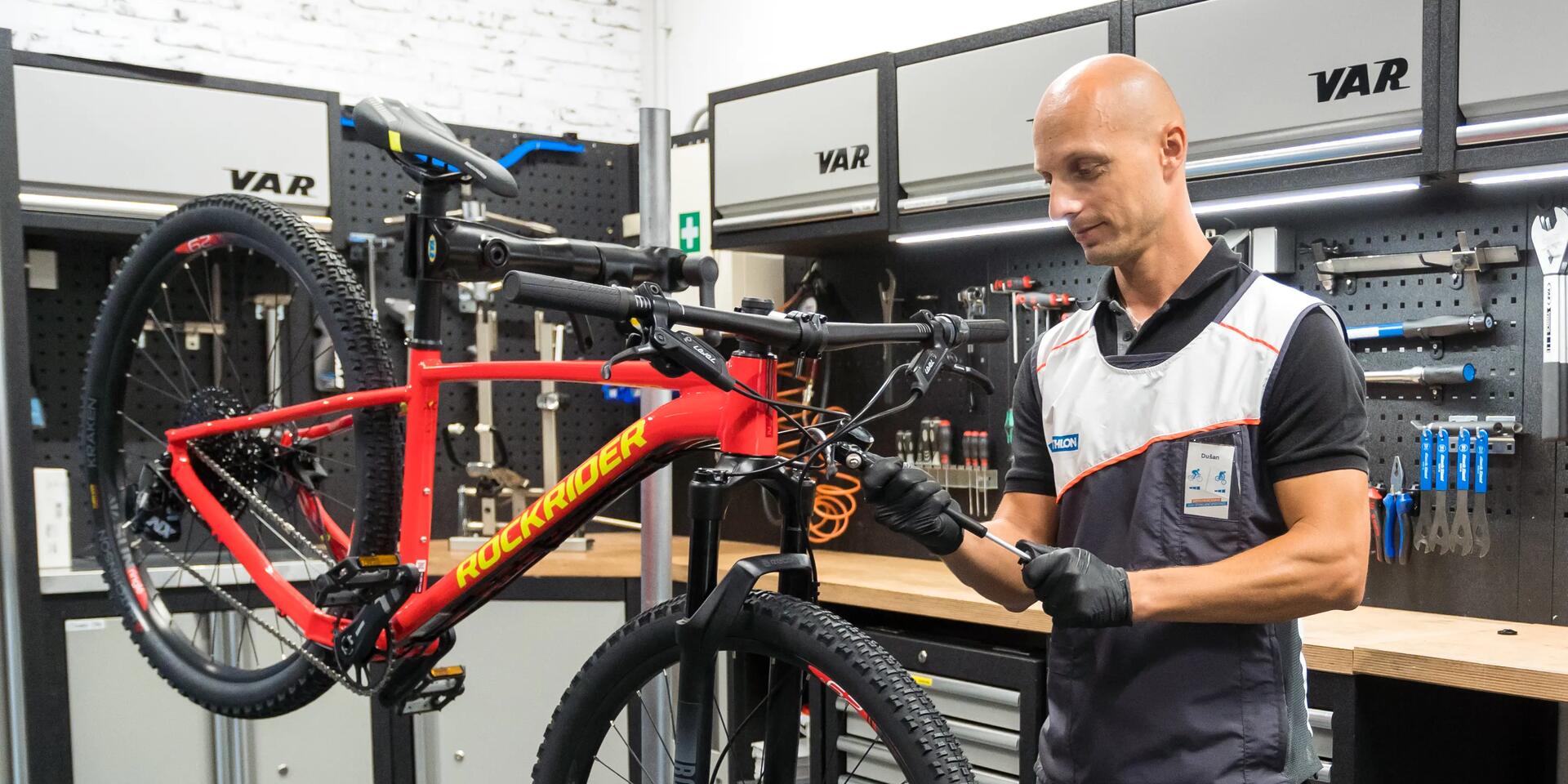 VTT ROCKRIDER 20 pouces 120 blanc