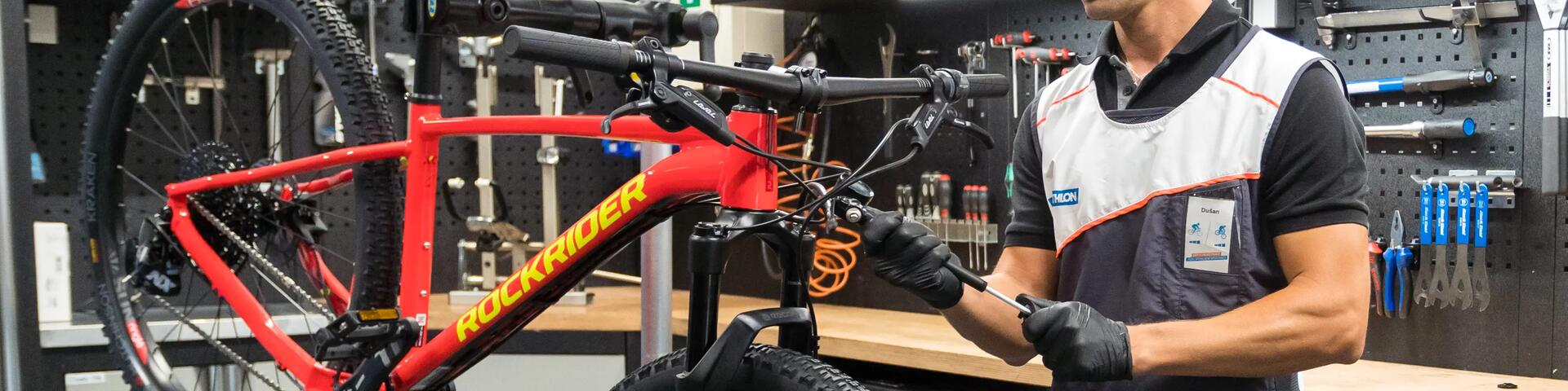 Entretien et réparation chez Decathlon