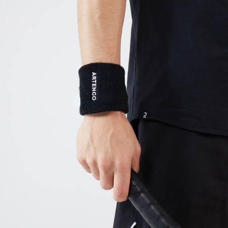 TP 100 Tennis Wristband - Black