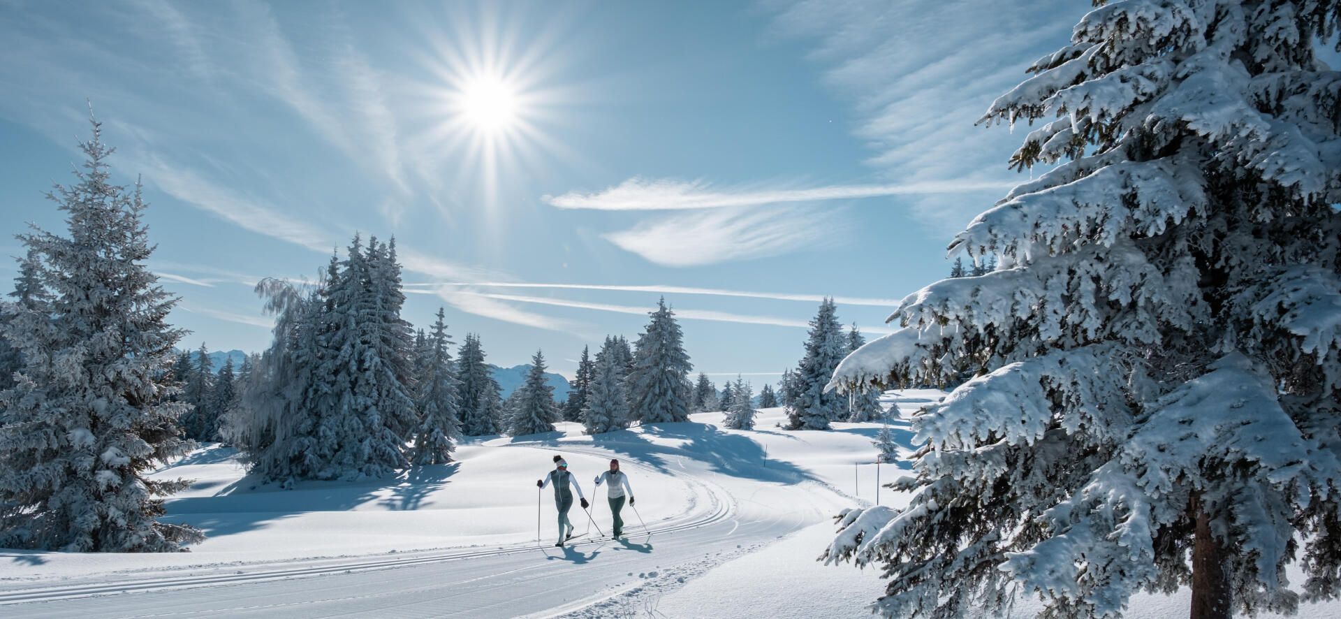 les bienfaits du ski de fond